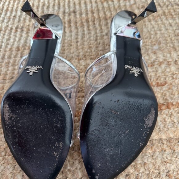 Prada Plex Logo- Heels - Picture 11 of 11